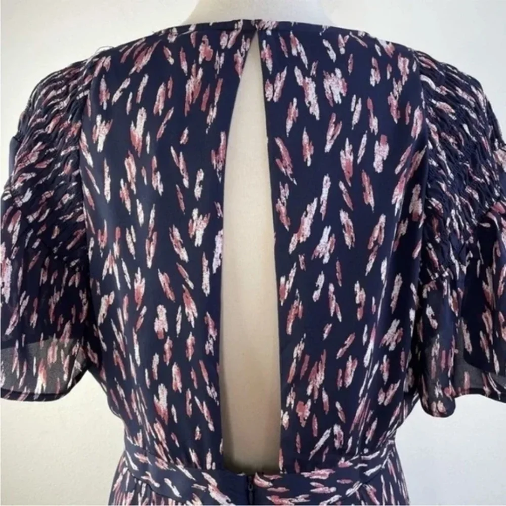 NWT Collective Concepts Navy Printed Romper Size XL - Picture 10 of 12